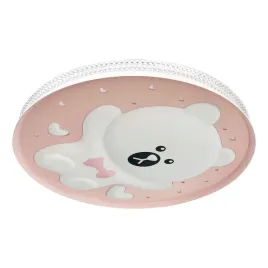plafoniera-bear-pink-34w-led-o490-mm
