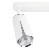 flower-chrome-bialy-spot-3xgu10-stan-nowy
