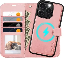 ocase-skorzane-etui-do-iphone-16-pro-max-portfel-rfid-rozowy-2w1-pasek