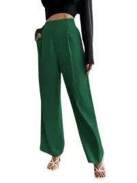 shein-spodnie-damskie-zielone-eleganckie-38-l-c