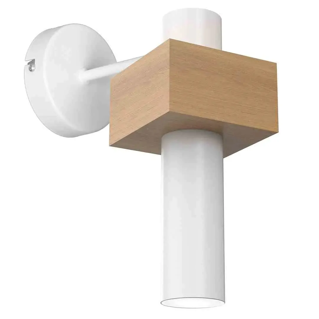 kinkiet-west-1xgu10-bialy