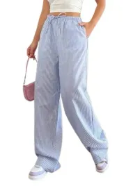 shein-spodnie-damskie-niebiesko-biale-w-paski-wiazane-38-l5h