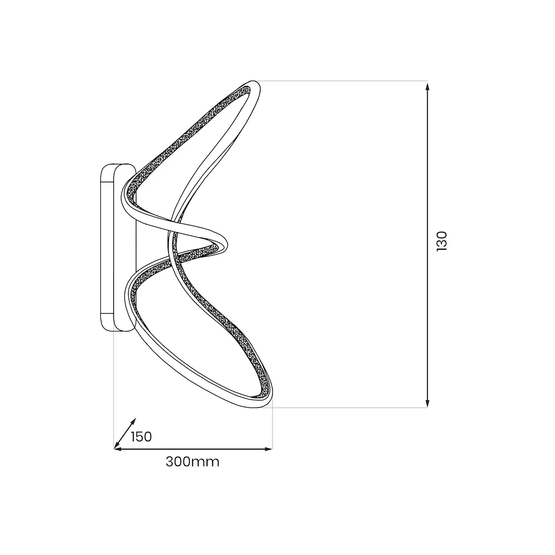 kinkiet-tesoro-chrome-15w