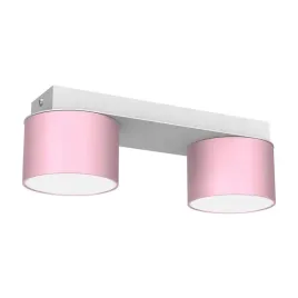 lampa-sufitowa-dixie-2xgx53-rozowy-bialy