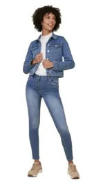 oasis-kurtka-jeansowa-damska-zielona-casual-34-yfv