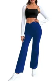 spodnie-damskie-niebieskie-prazkowane-casual-s-ljk