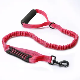 smycz-treningowa-dla-psa-z-amortyzatorem-bungee-i-uchwytem-super-mocna