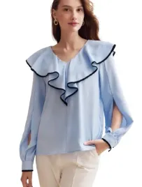 bluzka-damska-niebieska-elegancka-gladka-xs-lgn