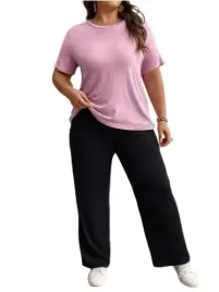 shein-plus-size-t-shirt-rozowy-damski-basic-44-lgf
