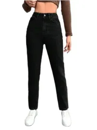 shein-jeansy-czarne-damskie-proste-na-co-dzien-40-lom