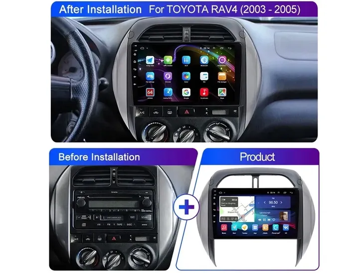 radio-android-fs2-pro-rav4-2003-2005-2-32-carplay-android-auto-8-core-model-fs2-pro
