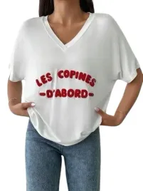 damski-t-shirt-bialy-z-napisami-na-co-dzien-luzny-m