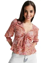 damska-bluzka-czerwona-w-kwiaty-z-bufkami-40-zmo