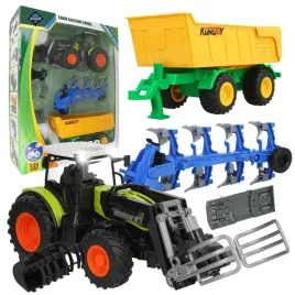 zestaw-malego-farmera-traktor-ciagnik-z-napedem-maszyny-rolnicze-przyczepa