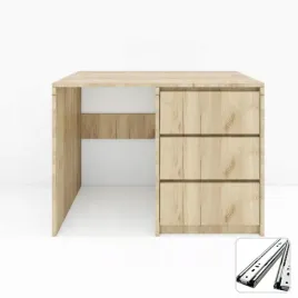 funkcjonalne-biurko-komputerowe-3-szuflady-dab-craft-zloty-prawe-96x75x50cm