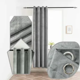 zaslona-jodelka-140x230-cm-przelotki-nowoczesna-dekoracyjna-jasny-szary
