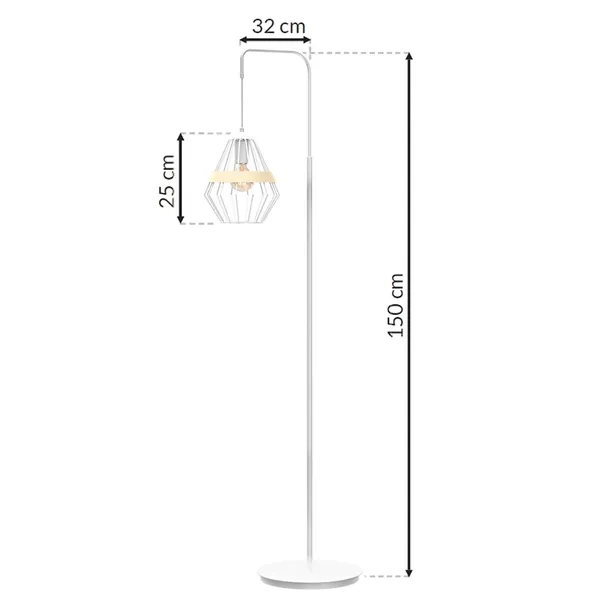 lampa-stojaca-podlogowa-cliff-white-1xe27-pomieszczenie-korytarz-schody-kuchnia-salon-sypialnia