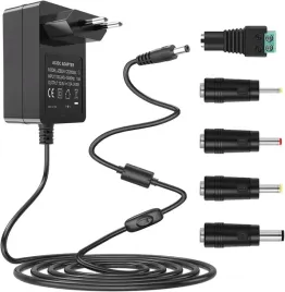 jzb024-zasilacz-12v-2a-24w-100-240v-koncowki-5szt-do-tasm-router-kamery