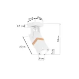 kinkiet-vidar-1xgu10-bialy-waga-z-opakowaniem-0-5-kg