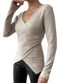 shein-damska-bluzka-bezowa-z-dlugim-rekawem-xl-l6c