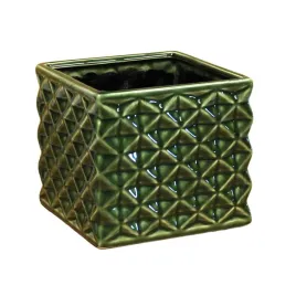 oslonka-kwadratowa-zielona-ceramiczna-14-cm-doniczka-na-kwiaty-1-szt