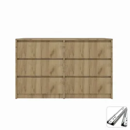 duza-funkcjonalna-komoda-120cm-6-szuflad-szafka-dab-craft-zloty-120x752x43