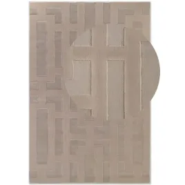 dywan-do-salonu-160x235cm-pluszowy-bezowy-wlos-wzor-nowoczesny-3d