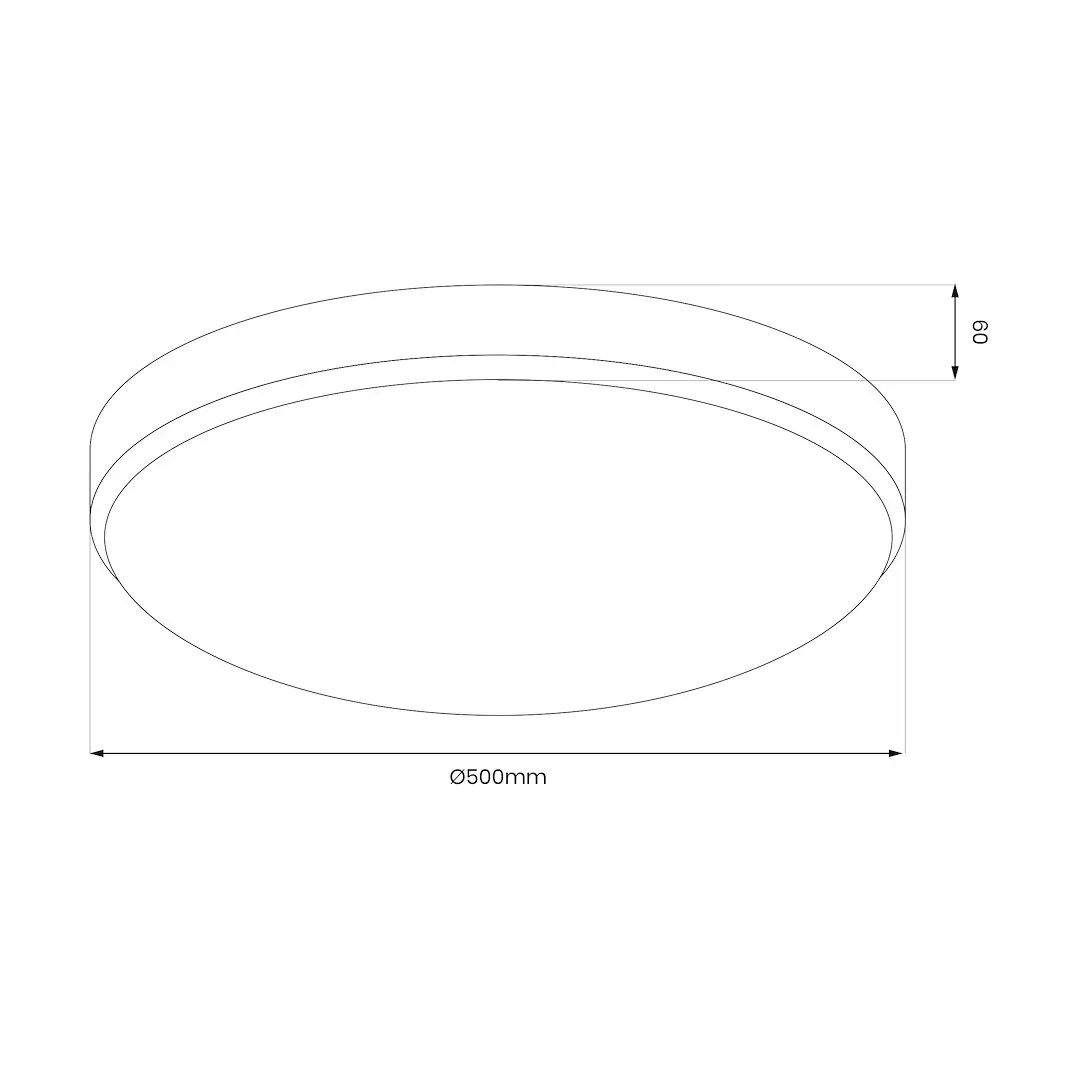 plafon-maya-chrome-36w-led-o500