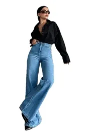 shein-damskie-spodnie-jeansowe-niebieskie-dzwony-38-l-d
