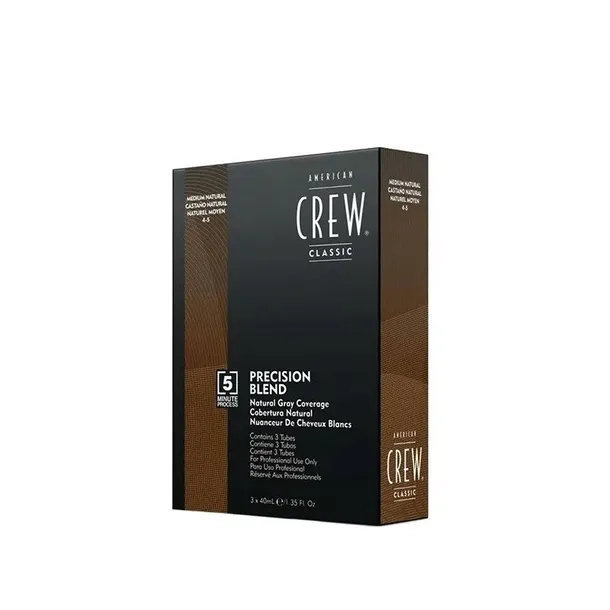 American Crew Precision Blend Odsiwiaczl 4-5 Medium Natural 3x40ml