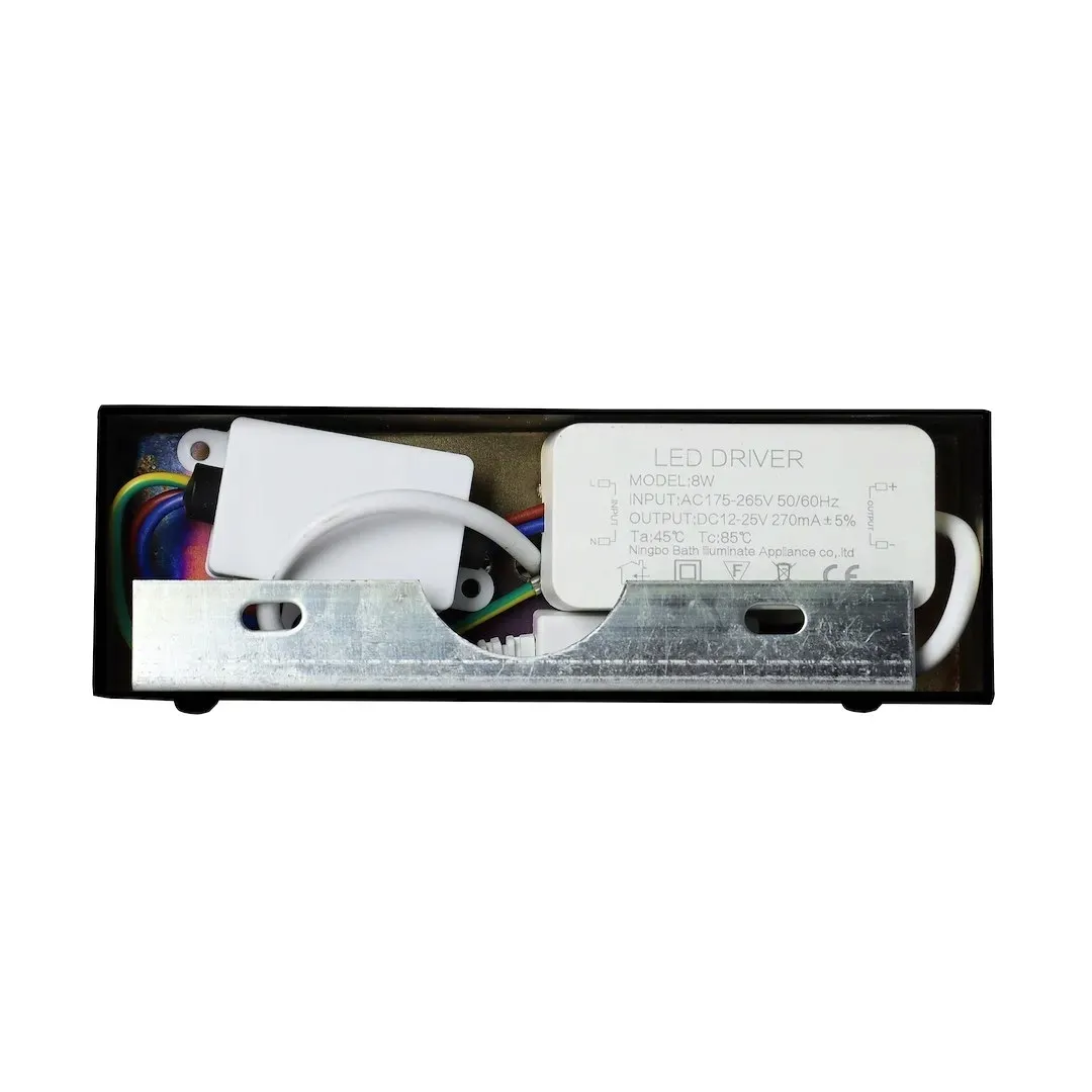 kinkiet-klimt-czarny-8w-40cm