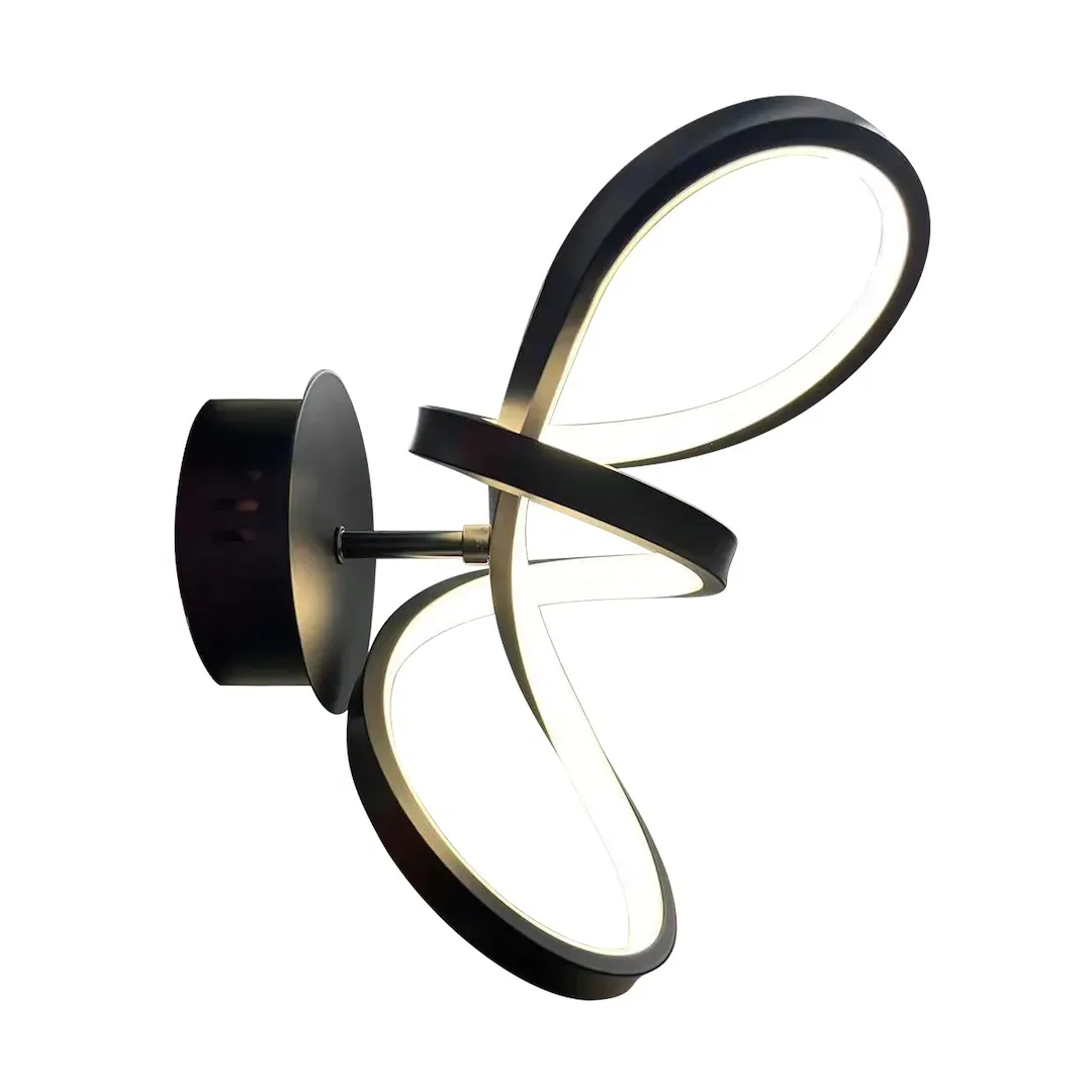 kinkiet-tesoro-black-15w-led