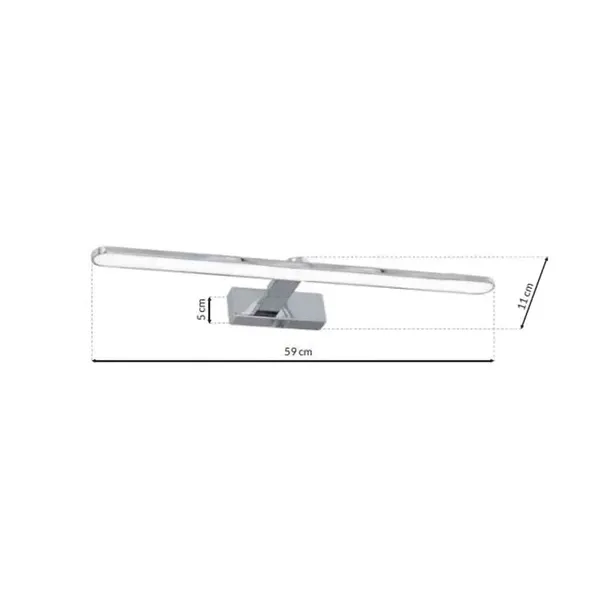kinkiet-splash-chrome-60cm-12w-led-waga-z-opakowaniem-1-kg