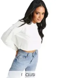missguided-bluza-damska-krotka-gladka-40-duw