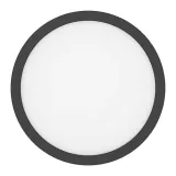 plafon-evora-czarny-round-24w-3cct-stan-nowy