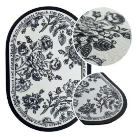 podkladka-dekoracyjna-na-stol-mata-pod-talerze-kwiaty-30x45-bloom-czarna