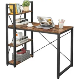 nowoczesne-biurko-komputerowe-szkolne-z-regalem-loft-prostokat-industrialne