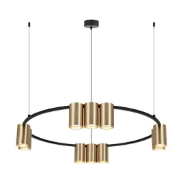 lampa-wiszaca-led-genesis-black-gold-10xgu10
