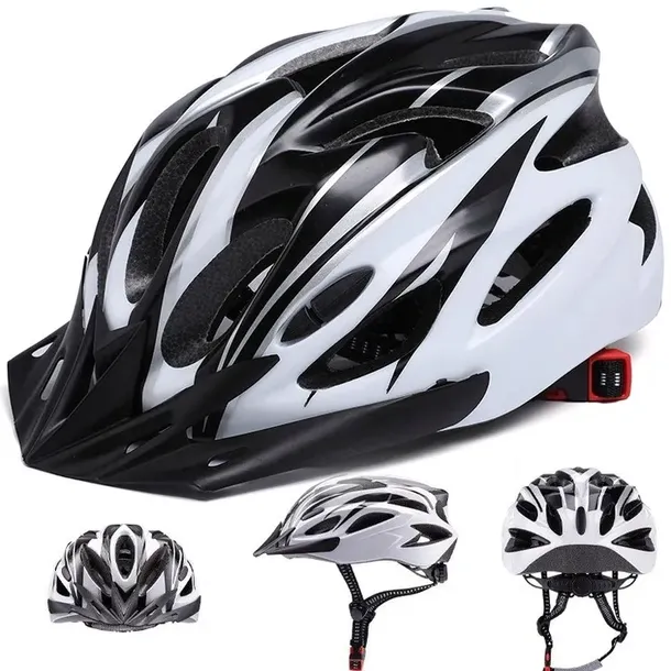 KASK ROWEROWY NA ROWER MĘSKI DAMSKI UNISEX REGULOWANY WYGODNY 58-61cm