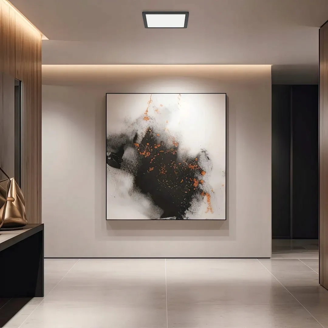 plafon-evora-czarny-square-24w-3cct-stan-nowy