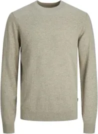 jackjones-bezowy-sweter-meski-bawelniany-z-okraglym-dekoltem-xs-j5b