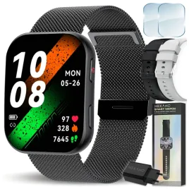 smartwatch-damski-meski-zegarek-amoled-menu-pl-rozmowy-powiadomienia-sos