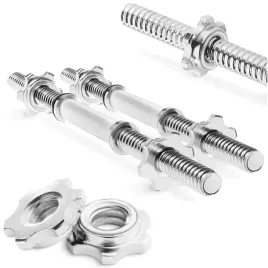 gryf-krotki-prosty-do-hantli-pelny-stalowy-gwintowany-zestaw-zaciski