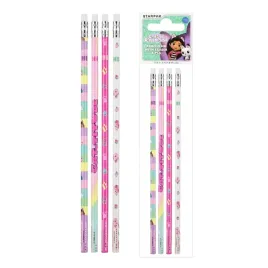 olowek-z-gumka-gabby-s-dollhouse-4-sztuk-starpak-530019