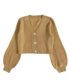shein-sweter-damski-brazowy-na-guziki-krotki-m-lue