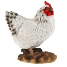 figurka-ogrodowa-kura-biala-19-cm-rzezba-ozdoba-wielkanocna-na-taras-ogrodu