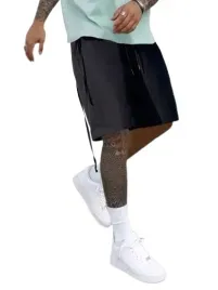 shein-spodenki-meskie-czarne-na-lato-gladkie-m-lhm