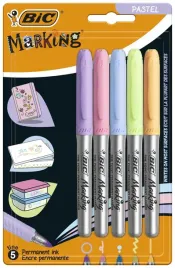 bic-intensity-markery-permanentne-08mm-pastelowe-5kol