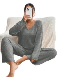 shein-damski-szary-komplet-klasyczny-gladki-casual-xs-l-d