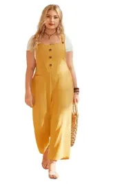 shein-kombinezon-damski-zolty-plus-size-48-lfh